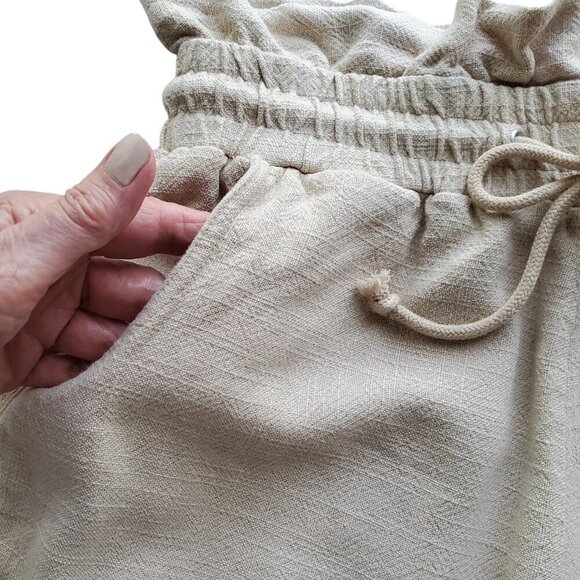 BlankNYC NWT Away From Here High Waisted Shorts Boho Festival Size S - Picture 6 of 14